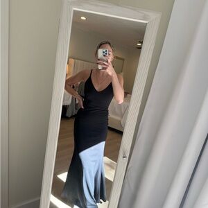 Lulu's Black Strappy Dress